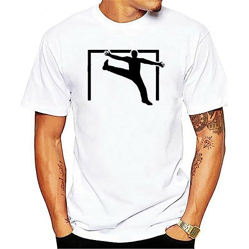 GAHO Man Clothing Handball Net Handball T Shirt For Men Round Neck Leisure Funny Casual Gift T Shirt Est Fashion T-Shirt Fashion White XL