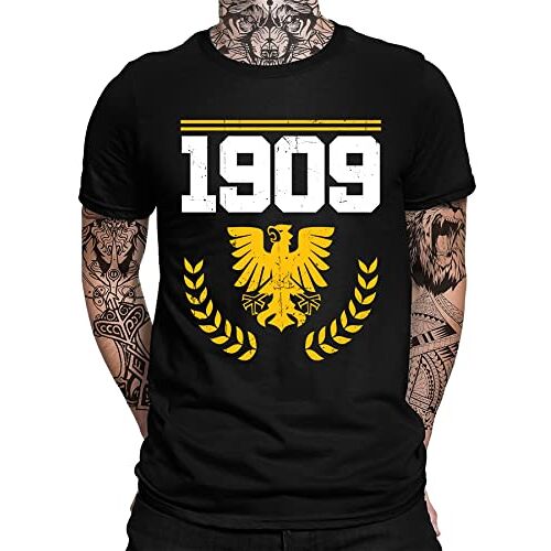 Quattro Formatee 0231 Dortmund Ruhrpott Voetbal Stadion Kampioenschap T-shirt, 10. dortmund heren t-shirt, XXL