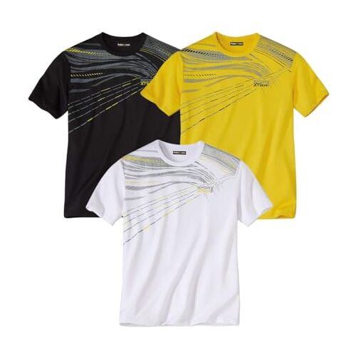 ATLAS FOR MEN TLAS FOR MEN Set van 3 XTrem Sport T-shirts XL, XL