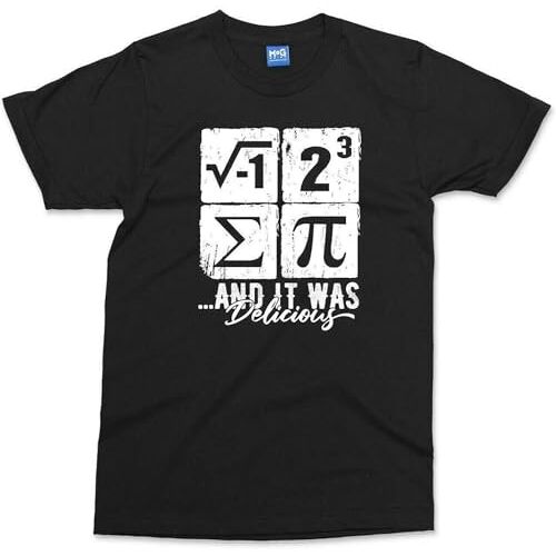 Xlongren Men'S Maths Numbers Day 2023 Mathematics T-Shirt Funny School Student Teacher Math Day Black M