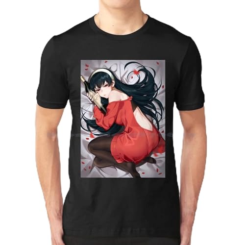 AWANO Kawaii Yor Briar (Forger)   Spy X Family Anime T-shirt katoen Tee Forger Yor Waifu Spy X Family Anime Ero Spy X Family Anime Ero Spy X Family