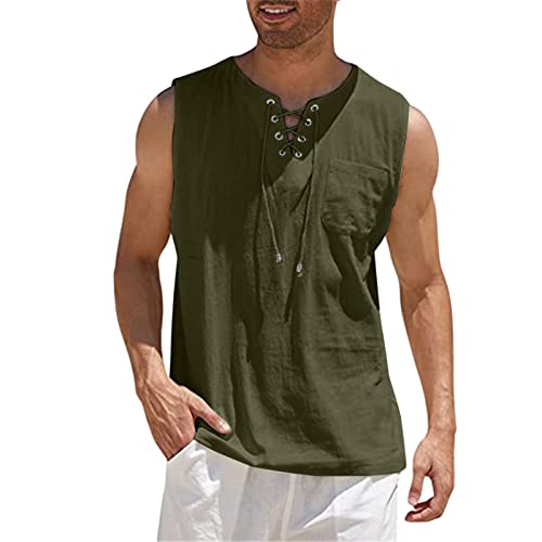 LZPCarra Heren trui zwart met V-hals tanktop heren katoen losse sporttanktop ademend mouwloos bodybuilding onderhemd T-shirt T-shirt T-shirt T-shirt T-shirt T-shirt T-shirt T-shirt T-shirt T-shirt T-shirt