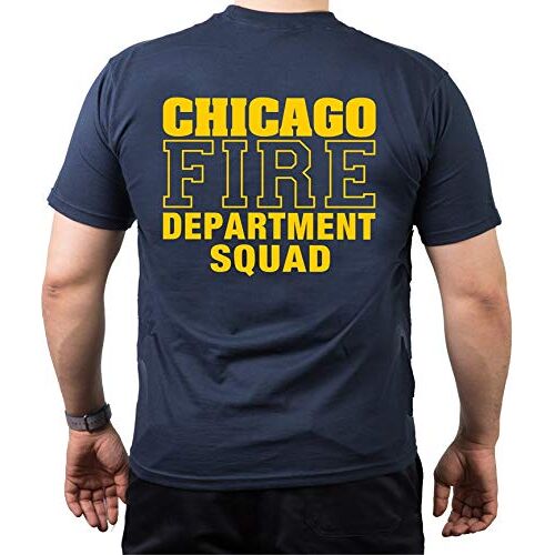 feuer1 T-shirt Chicago Fire DEPT Squad Company brandweer van Chicago