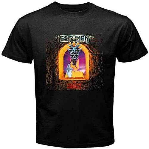 metter Testament The Legacy Logo Men's T-Shirt Black XL