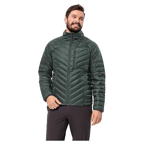 Jack Wolfskin Down Jkt M Donsjack, zwart, 3XL heren, Zwart, 3XL