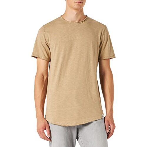 Only & Sons Heren T-shirt, Chinchilla, XL