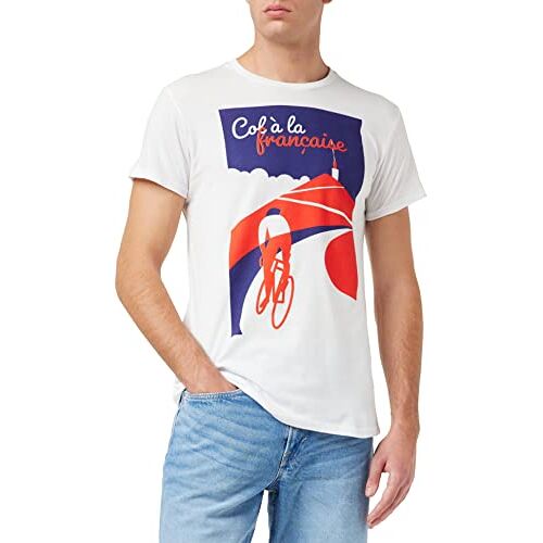 Fédération française de cyclisme MEFFCYCTS012 T-shirt, wit, L, Wit, L