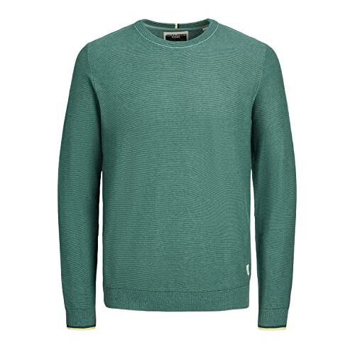 JACK & JONES JCOLOGAN Spring Knit Crew Neck Gebreide trui, Trellis, XL, Trellis, XL