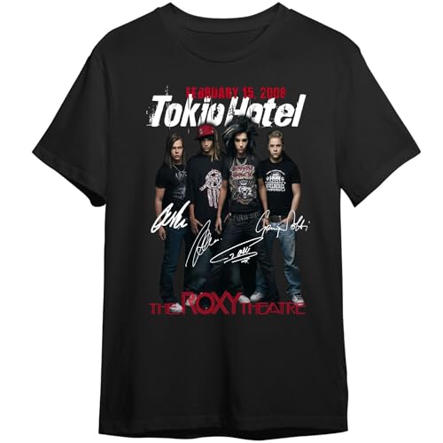 Situations Tokio Hotel The Roxy Theatre Feb 15th 2008 T-Shirt, Vintage Tokio Hotel Tee Gift