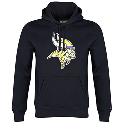 New Era Heren Minnesota Vikings Hoodie, Zwart, M