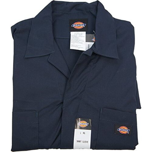 dickies Mannen korte mouw overall Overol Corta.'''8217 Overol Corta.'8217 '8217 Overalls van het werkhulpprogramma voor heren, Donkere marine, XXL tall