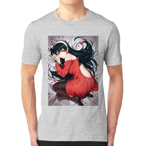 AWANO Kawaii Yor Briar.Forger   Spy X Family Anime T-shirt katoen Tee Forger Yor Waifu Spy X Family Anime Ero Spy X Family Anime Ero Spy X Family