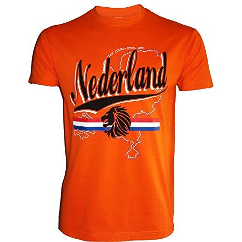 A chacun son Pays T-shirt Nederland Voetbalfans Nederland volwassen maat heren