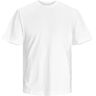 JACK & JONES Male T-shirt eenvoudig, wit, XL