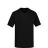 JP 1880 Grote maten heren T-shirt 1/2 V-hals grote maten, zwart, XL