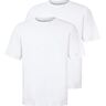 Jan Vanderstorm Heren T-Shirts, Set Van 2 Erke White, 2Xl (Xxl) 60/62