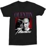AiggeRVSD Quentin Tarantino Retro Throwback t Shirt Black S