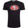 New Era NFL San Francisco 49ers Team Logo T-Shirt Zwart