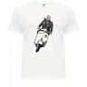 KAISUO LEITING T-Shirt Jersey Jose Mourinho Mural Vespa Rome Special One White L White M