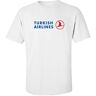AO JIA HUANG Turkish Airlines Vintage Logo Turkish Airline T-Shirt
