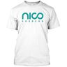 KAISUO Nico Rosberg T-Shirt Printed Tee Graphic Top for Men Shirt White L