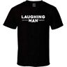 FU DO LA Hugh Jackman Laughing Man Coffee Addict Drinker Gift Logo T Shirt Black XL