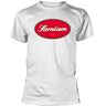 HANGCHANG Samiam 'Oval Logo' Organic Cotton White T shirt