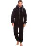 Undercover Mens OneZee Snuggle Fleece Onesie 31B1480 Black L-XL