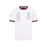 MERCEDES AMG PETRONAS 2022 MERCEDES-AMG PETRONAS REPLICA MENS DRIVER TEE White Mens (XL) Chest 102-112cm