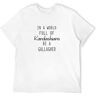 Org.mama Be A Gallagher Funny T-Shirt, Kardashian X Shameless Tee, Men White L