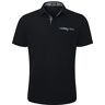 Enlision Mannen korte mouw poloshirt contrasterende kleuren oorzaak zomer golf T-shirt, Zwart, XXL