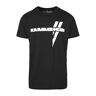 Rammstein T-shirt voor heren met witte strepen (1 stuk)