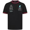 MERCEDES AMG PETRONAS 2022 MERCEDES-AMG PETRONAS REPLICA MENS DRIVER TEE Black Mens (XL) Chest 102-112cm