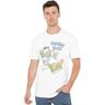 Cotton Soul Donald Duck Mickey Mouse & Friends Donald Duck Chilling Heren T-shirt, Wit, wit, L