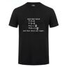 Situations New-Funny-God-Said-Maxwell-Equations-and-Then-There-Was-Light-T-Shirt-Cotton-Short-Sleeve