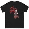 HONGLAIJIZHUA Saw horror movie Tshirt -I want to play a game horror tee1 Black M