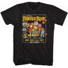 SHUPMN Fraggle Rock Group Jim Henson We're Gonna Dance And Sing All Day Men's T Shirt BlackXXX-Large