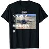 YKKJ Ja, Im A Simp Sniper I Monkey Grappig Citaat T-Shirt, Zwart, XL
