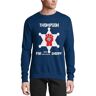 Generic Hunter S Thompson Voor Sheriff Journalist Logo Freak Power Katoenen Trui Sweatshirt Trui Trui Navy Blauw, Donkerblauw, XS