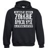 Generic Het moeilijkste deel over een zombie-apocalyps zal doen alsof ik niet opgewonden ben hoodie, Zwart, S