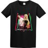 Mizoon Men's Maroon 5 Christina Aguilera T-Shirt Black Xl