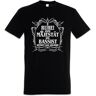 Urban Backwoods Seine Majestät Der Bassist T-Shirt Heren, zwart, L