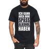 Tee Alcohol Plezier Heren T-shirt Ik Kan Ook Zonder Plezier Alcohol Hebben Fun-Shirt Cool Grappig Fun Shirt, zwart, XXL