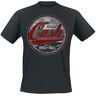 Johnny Cash Cash, Johnny Original Rock n Roll Red/Grey T-shirt zwart 3XL