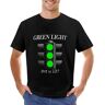 Rourunjie Greenlight Book Matthew McConaughey T-Shirt Vintage t Shirt Blouse Funny t Shirts Summer Tops Mens Plain t Shirts Black S