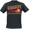 SOUTHPARK South Park Oh My God, They Killed Kenny! Heren T-Shirt Zwart, Regular, Negro, M