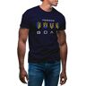 GR8Shop Freedom воля Volia Ukraine Victory Zelensky Heren Marine Blauw T-Shirt Size L