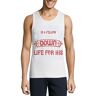 Atspauda A Politician is a Fellow who Will Lay Down Your Life for his Country Heren Katoenen Tank Top T-Shirt Wit, Wit, M