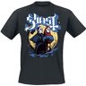 Ghost Moon Shot T-shirt zwart M 100% katoen Band merch, Bands, Duurzaamheid