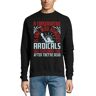 Atspauda Een conservatief is iemand die radicalen bewondert eeuwen nadat ze dood zijn Katoen Sweater Sweatshirt Pullover Jumper Zwart, Zwart, S